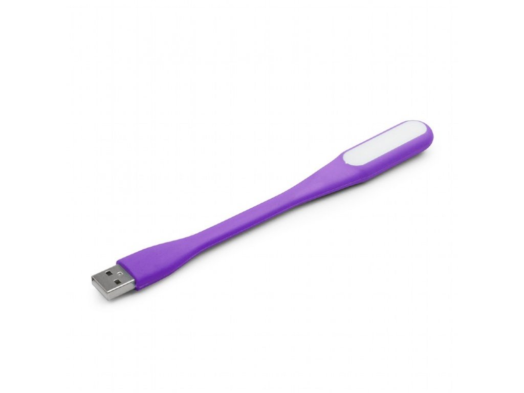 Gembird USB LED lampička k notebooku, fialová