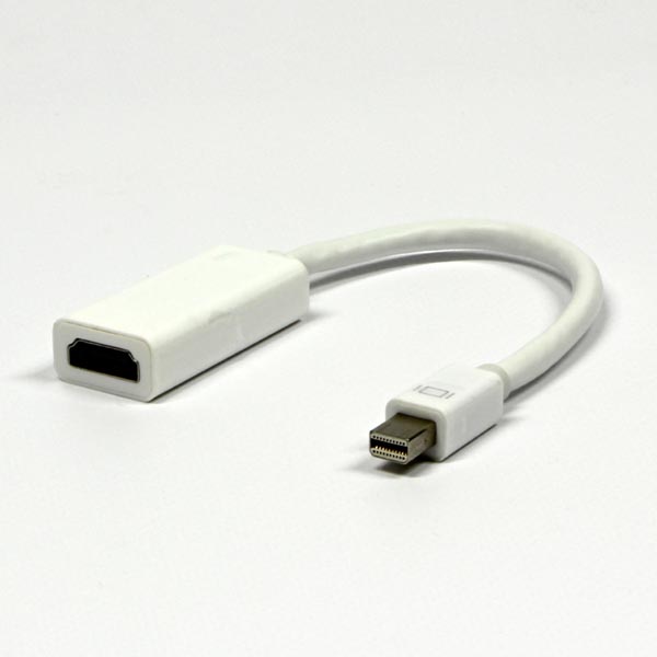 Video Redukce, DisplayPort (mini) M-HDMI F, 0, bílá, Logo, blistr