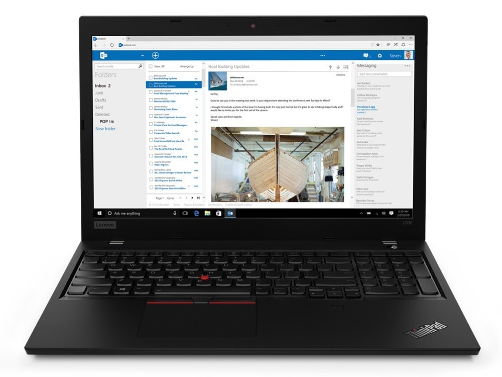 Thinkpad L590 / 15,6" IPS / i5-8250U / 8GB / 256GB SSD / WIN 11