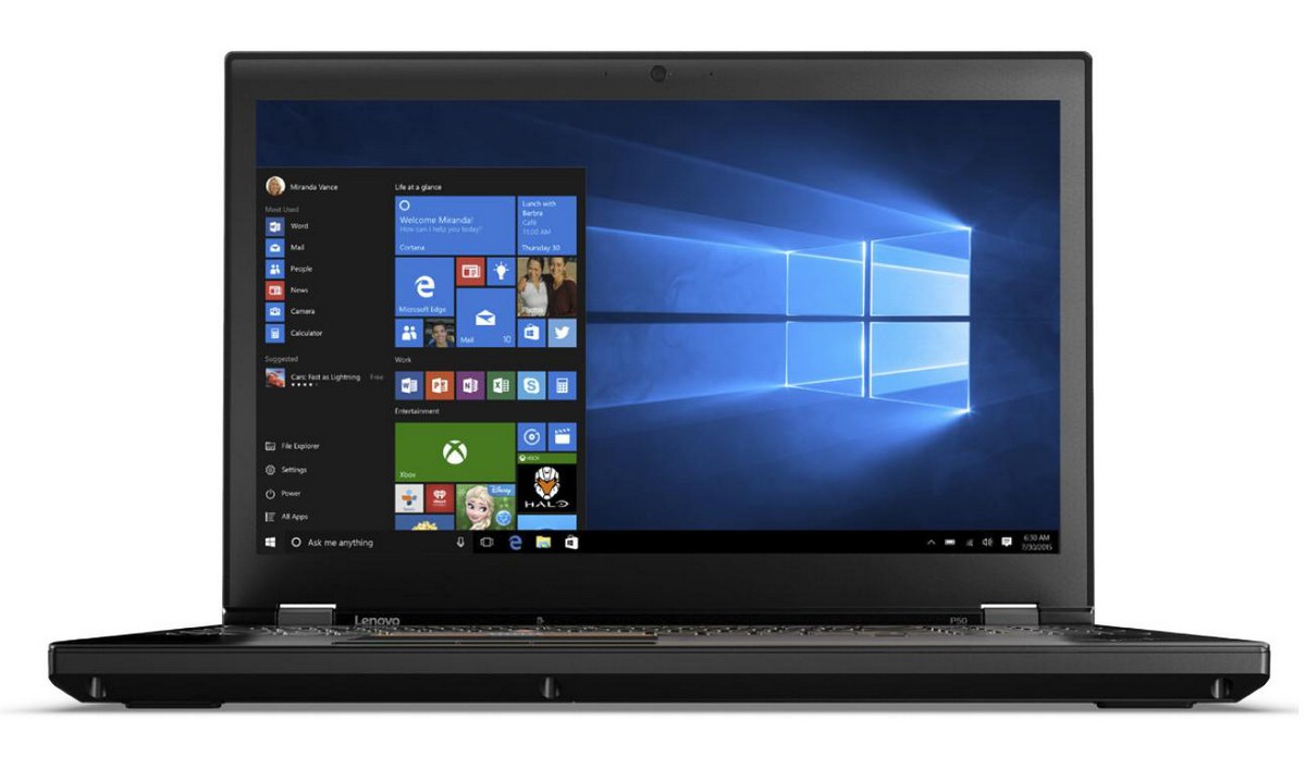 Thinkpad P50 / 15,6" IPS / i7-6700HQ / 16GB / 256GB SSD / WIN 11