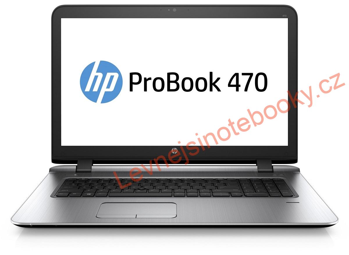 Probook 470 G3 / 17" LED / i3 6100U / 8GB / 128GB M.2 SSD + 500GB HDD / WIN 10