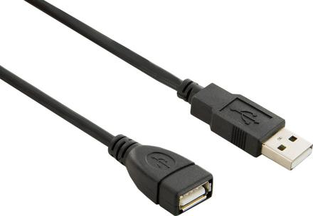 4World USB 2.0 1,8m prodlužovací kabel typ A-A M/F HQ, feritový filtr