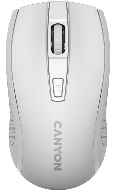 CANYON myš optická bezdrátová MW-7, bílá