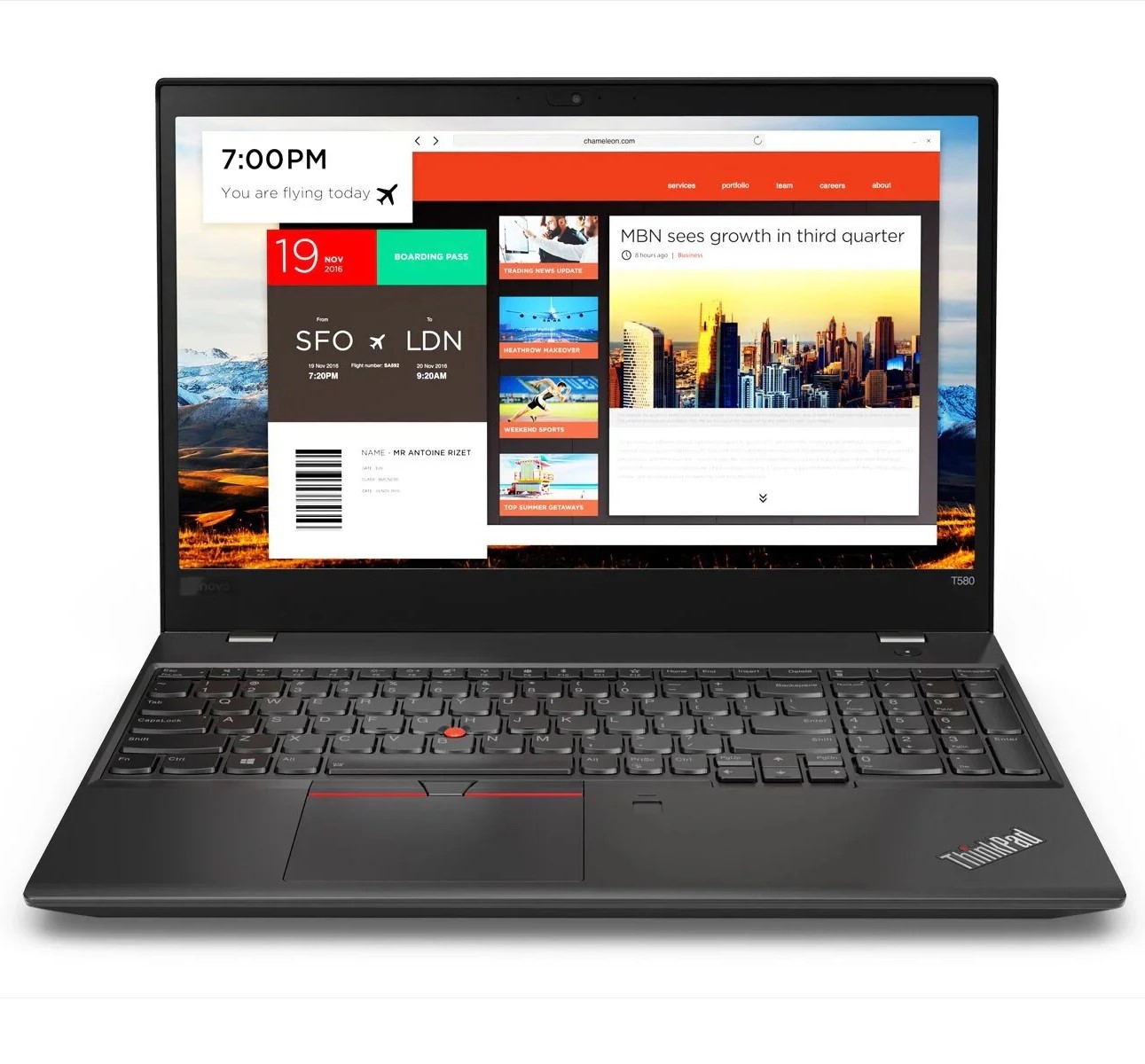 Thinkpad T580 / 15,6" IPS / i5-8250U / 8GB / 256GB SSD / WIN 11